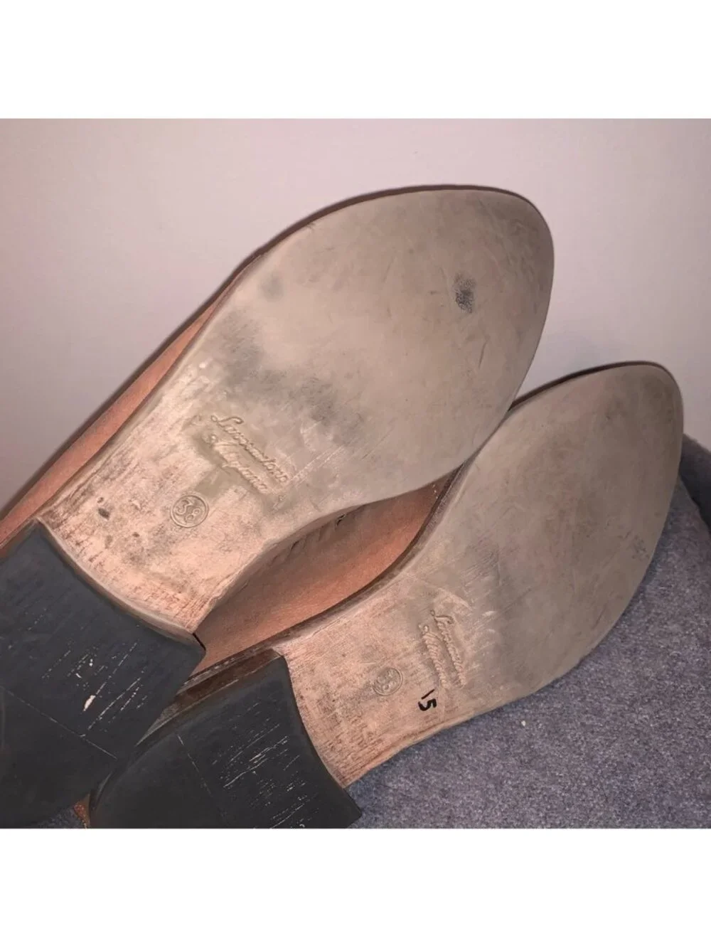 Free People Lost Valley Sliced Leather Booties Tan 38